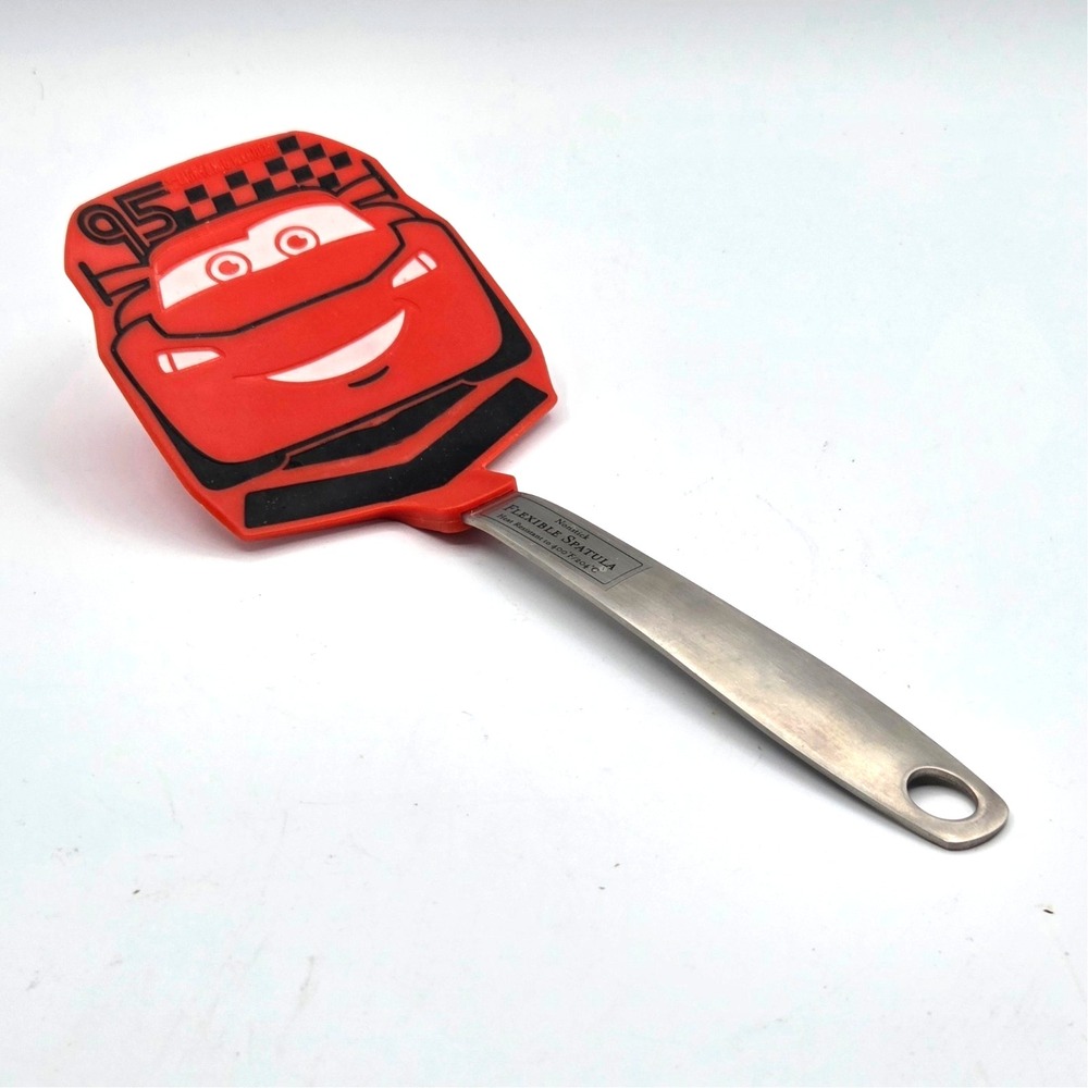 Disney Pixar‎ Cars 2 Lighting McQueen Spatula Silicone & Stainless Steel